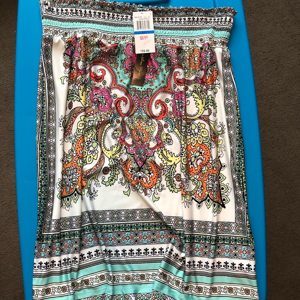 Melissa Paige NWT knee skirt XL